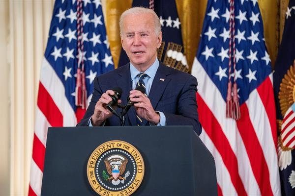 Joe Biden volará el miércoles a Bruselas para participar el jueves en una cumbre de la OTAN. Foto: EFE