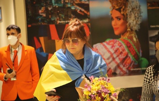 Onpar recibe solicitante de la condición de refugiada procedente de Ucrania. Foto: Cortesía