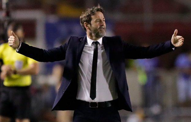 El entrenador de Panamá Thomas Christiansen. Foto: EFE