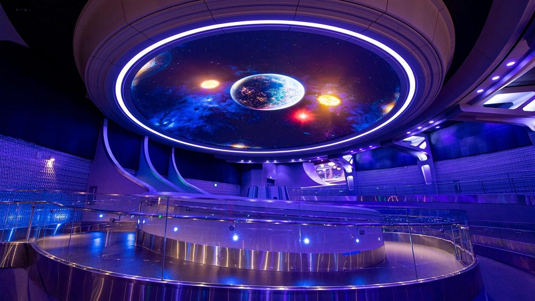 Walt Disney World donde se aprecia el centro del Galaxarium. Foto: EFE
