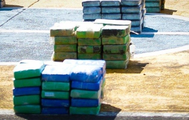 Las autoridades al contar los bultos que transportaban los extranjeros indicaron que había 501 paquetes de droga. Foto. Archivo
