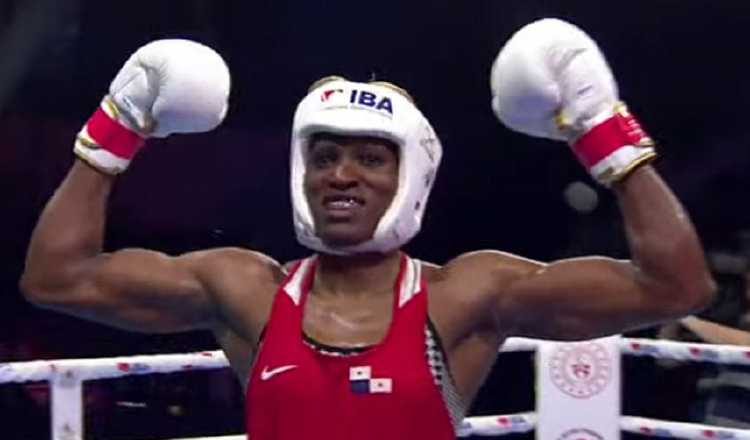 La panameña Atheyna Bylon avanzó a la final de los -75 kilogramos. Foto: Fedebop