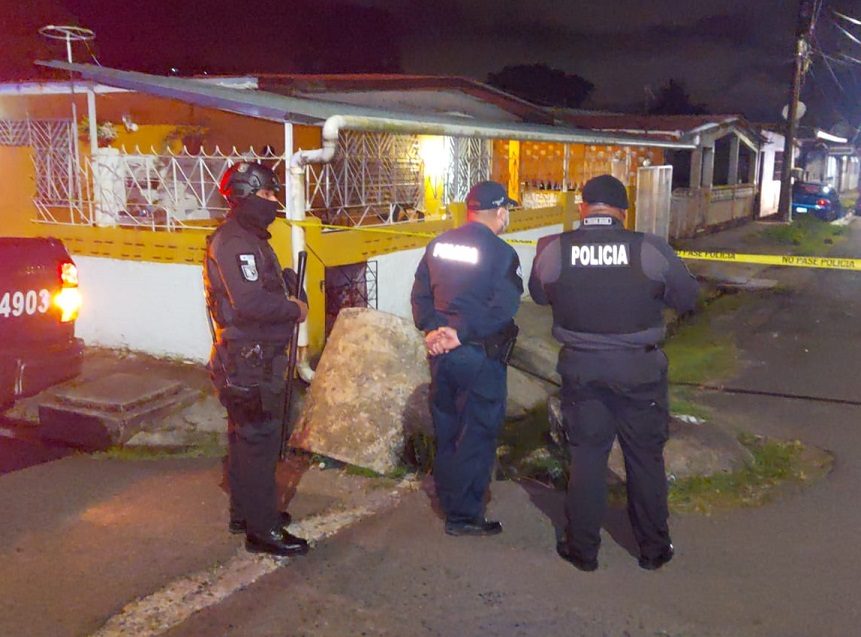 La comunidad donde se perpetró el ataque a tiros, forma parte del corregimiento de Cativá. Foto: Diomedes Sánchez 