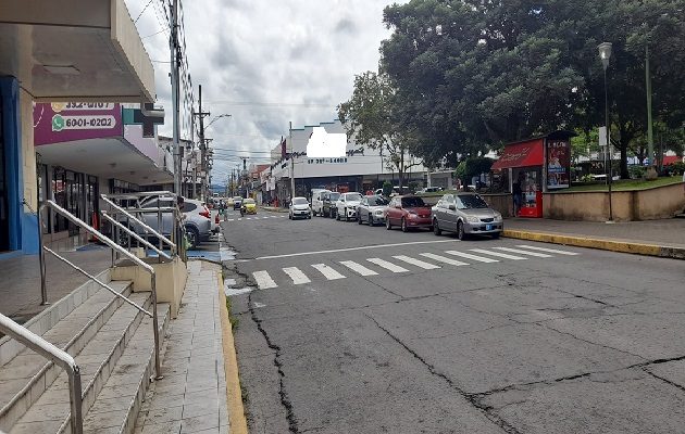 Hay una baja circulación vehicular en la provincia de Chiriquí. Foto. José Vásquez