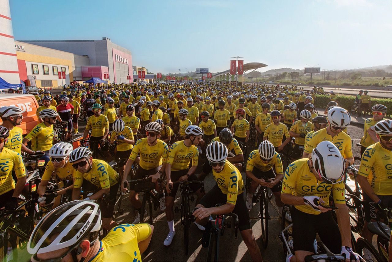 Ciclistas se preparan para el Gran Fondo en Chiriquí. Foto: Cortesía