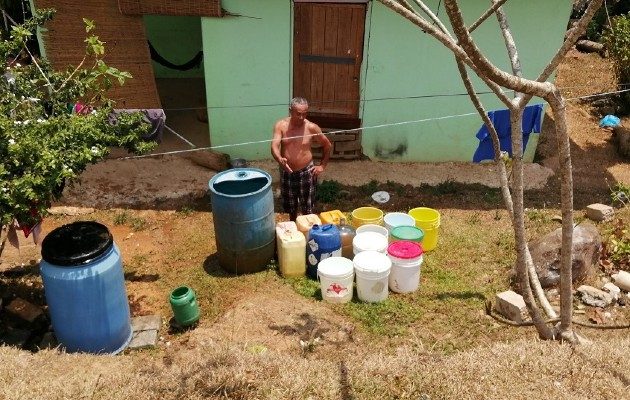 Varios sectores de Arraiján quedaron sin agua potable. Foto: Eric A. Montenegro