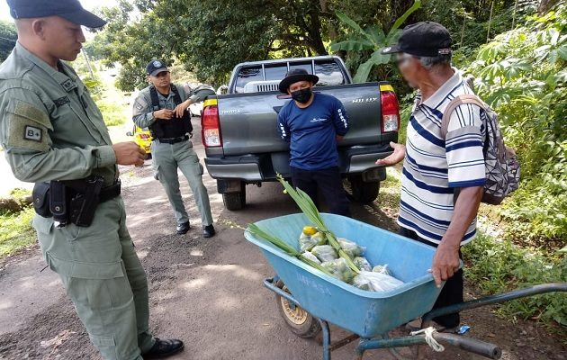 La alerta se dio a través de una llamada anónima. Foto: MiAmbiente