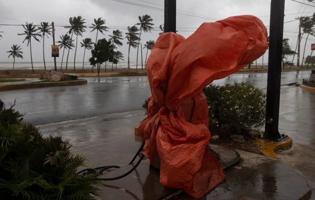 República Dominicana declaró zona de emergencia las provincias más afectadas por las lluvias y vientos asociados al huracán Fiona. Foto: EFE