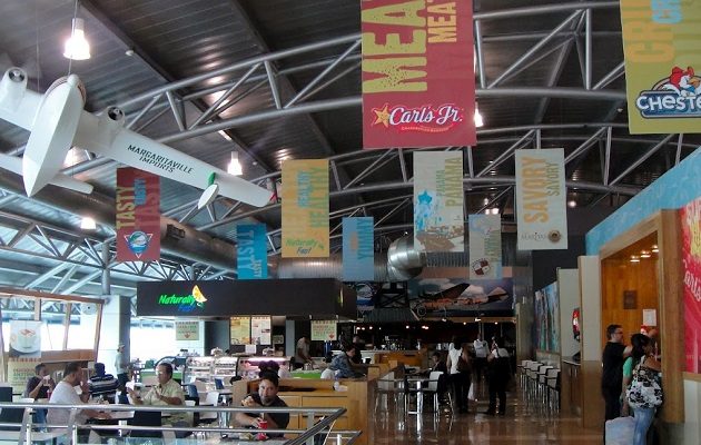 IMC dijo que es el mayor operador de restaurantes en el Aeropuerto de Tocumen. Foto: Cortesía