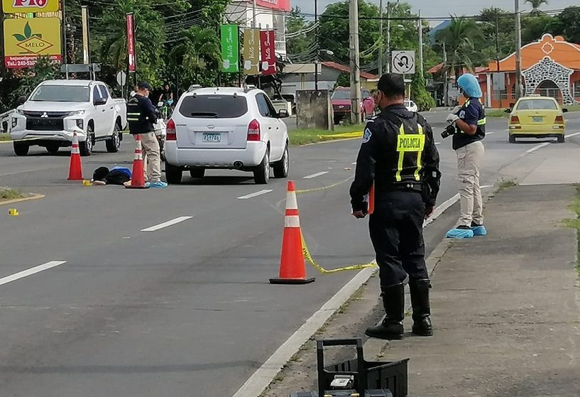 El accidente en Chame se registró sobre las 5:00 de la madrugada. Foto: Eric A. Montenegro