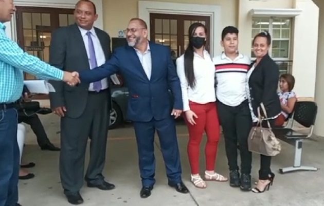 Anyer Guerra aseguró que en su caso se hizo justicia y envío un mensaje para que no permitan que ni sus parejas ni nadie las maltrate, cómo fue su caso, que por 10 años fue víctima de la violencia por parte de su pareja. Foto. Mayra Madrid