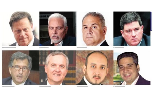 La mayoría de estas personas posteriormente fueron nombradas en el gobierno de Juan Carlos Varela.