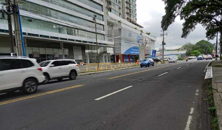 Parte del tramo que será ampliado a seis carriles, incluyendo dos exclusivos para metrobuses.  Archivo