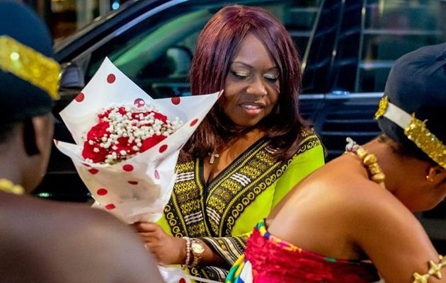 Kayra Harding a su llegada a Ghana. Foto: KH