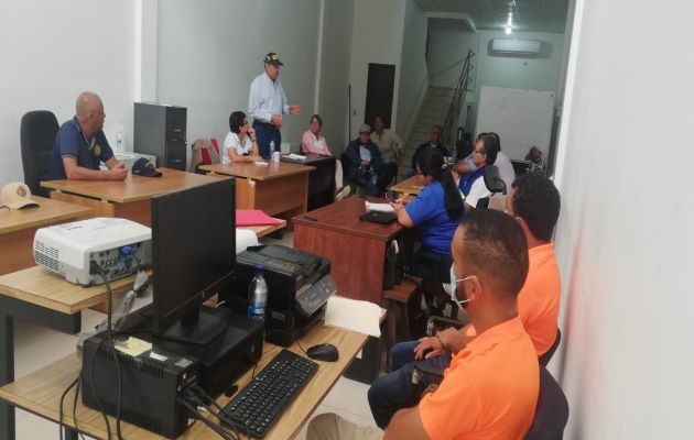 Las autoridades coordinan las acciones a tomar ante estas afectaciones. Foto: Cortesía Sinaproc