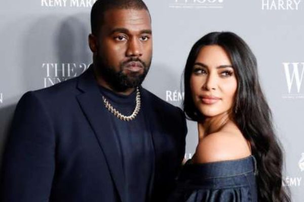 'Ye' y Kim Kardashian. Foto: Archivo