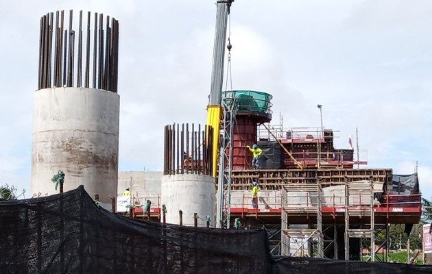 De las 9 estaciones, la de mayor avance con un 10.3%, es la de Ciudad del Futuro. Foto: Eric A. Montenegro