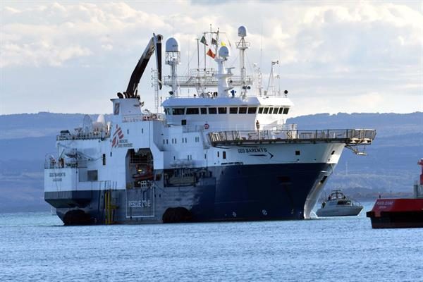 Barco "Geo Barents", operado por Médicos Sin Fronteras (MSF). EFE