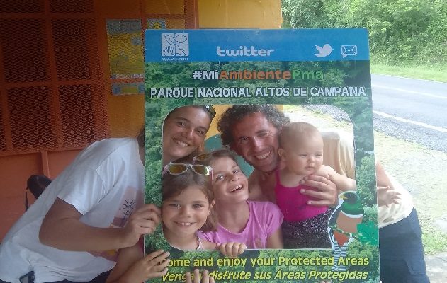 Nacionales y extranjeros disfrutan de la belleza del Parque Nacional y Reserva Biológica Altos de Campana. Foto. Cortesía