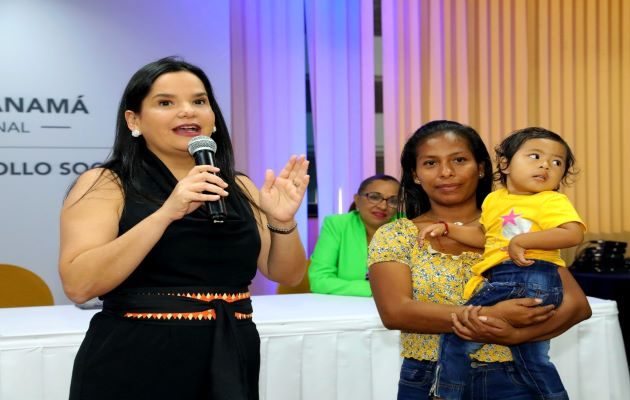 El programa se lanzó con el apoyo del Fondo Unido Panamá, Nutre Hogar y la Fundación Atenas. Foto: Cortesía Mides