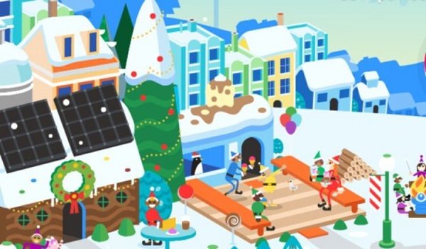 El Santa Tracker muestra la posición actual de Santa Claus en el mapa mundial. Foto: Site / Santa Tracker