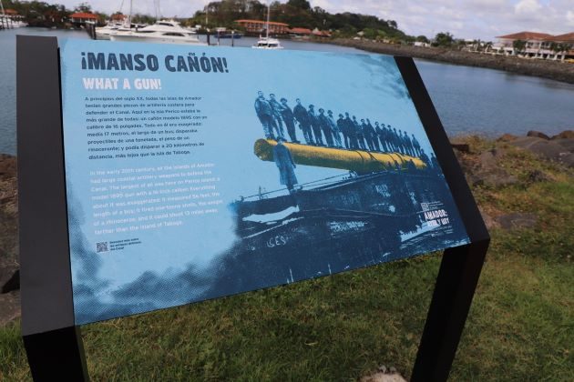 La exhibición titulada, “Amador: Ayer y Hoy”, consiste en la instalación de 48 panales educativos sobre la historia de las áreas revertidas.