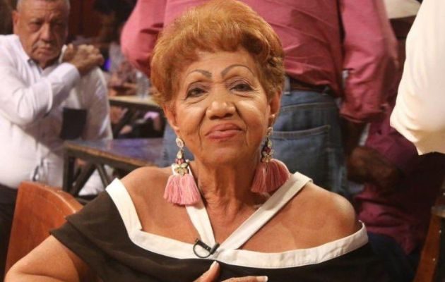 La cantante panameña Lucy Quintero.
