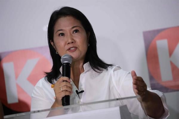 Keiko Fujimori, líder del partido Fuerza Popular. Foto: EFE