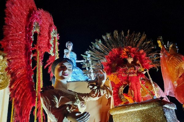 María Alejandra Rodríguez, es la nueva soberana de Calle Abajo de La Villa. Foto. Thays Domínguez