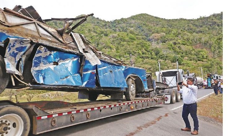 Adriana Quinto, hija de una de las víctimas de este accidente. Archivo