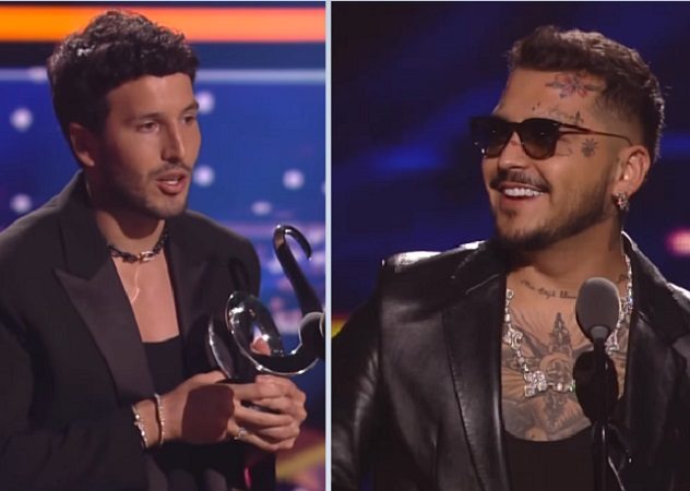 Sebastián Yatra y Christian Nodal, en la lista de los ganadores. Foto: Instagram