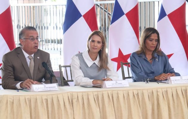 La conferencia se realizó en la Cancillería de la República. Foto: Cortesía