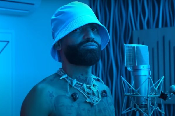 Arcángel en el estudio de Bizarrap. Foto: 'Videoclip de la session'