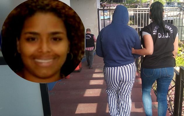 Se entrega Aleyssa Ivette Douglas Reina, alias "La Bebecita", quien figura en la lista de los 'Más Buscados'. Foto: Archivos