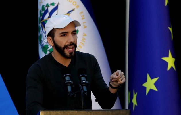 El presidente de El Salvador, Nayib Bukele defendió sus políticas de Seguridad. Foto: EFE
