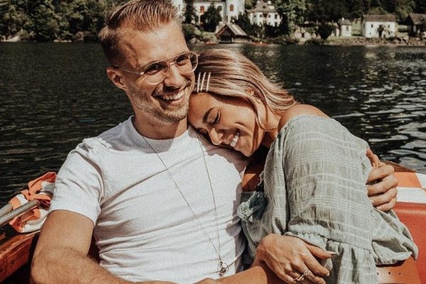 Patrick Vollert y Gaby Garrido. Foto: Archivo