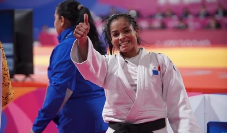 Kristine Jiménez, judoca panameña.