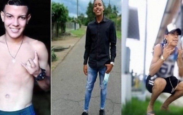 Estos jóvenes fueron encontrados ejecutados a tiros. Foto: Mayra Madrid.