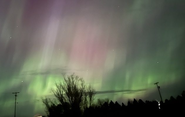 Este   fenómeno suele verse mucho más al norte. Foto: Redes sociales