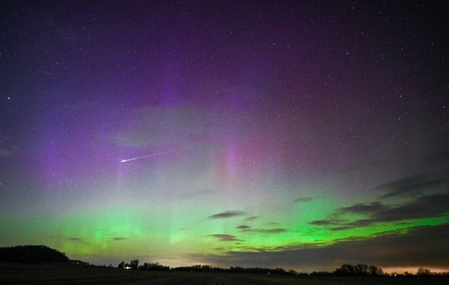 Este   fenómeno suele verse mucho más al norte. Foto: Redes sociales