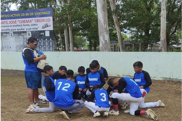 Panamá (Veraguas) previo en los entrenamientos.