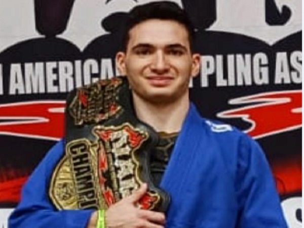 Jorge Isaac Calviño obtuvo medallas en Jiu Jitsu en Estados Unidos.