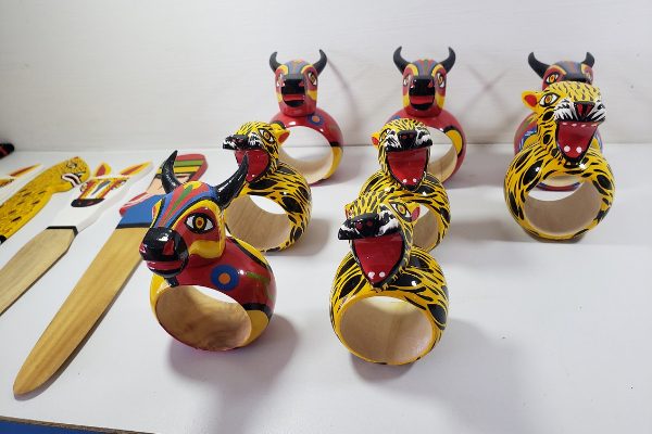 Algunas de las creaciones de Luis Pertuz. Foto: Fanny Arias