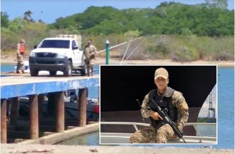 Miguel Ávila, agente del Servicio Nacional Aeronaval desaparecido en enero del año 2021. Archivo. 
