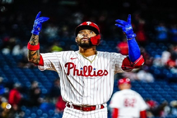 Edmundo Sosa de los Filis de Filadelfia.Foto: Instagram