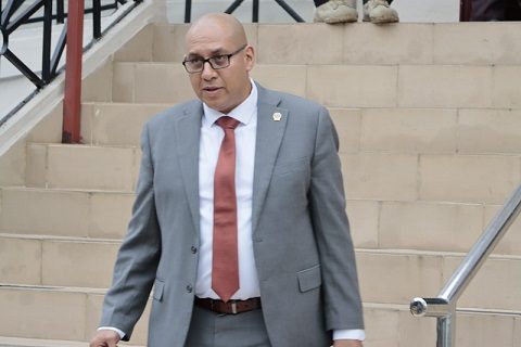 Fiscal Emeldo Márquez. Víctor Arosemena.