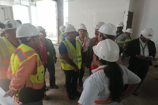 Se espera que esta instalación hospitalaria sea entregada el 27 de noviembre del próximo año. Foto. Cortesía Minsa