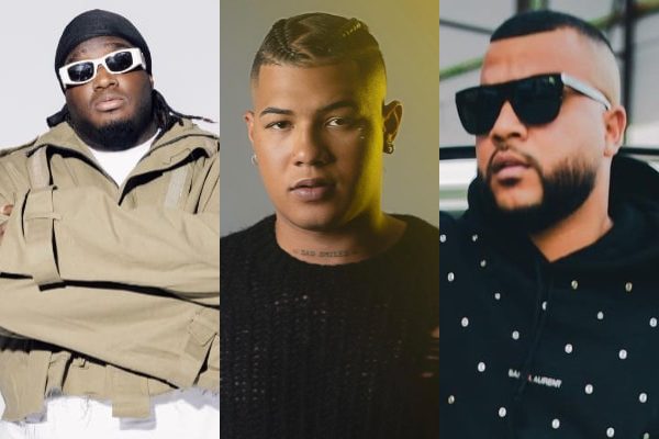 'Sech', 'El Boza' y Dímelo Flow. Fotos: Archivo