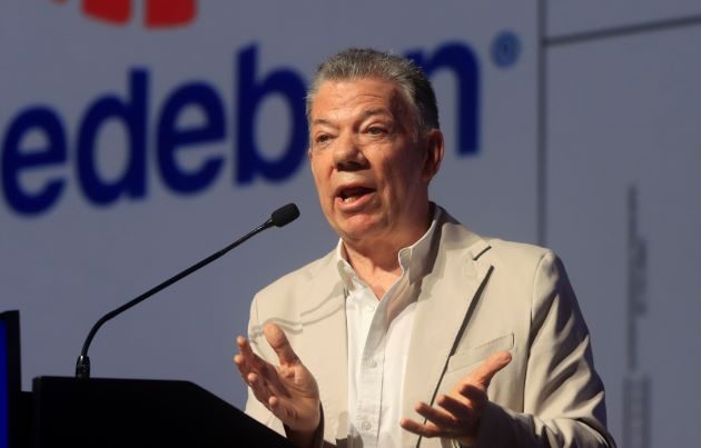 El expresidente de Colombia Juan Manuel Santos, ganador del Premio Nobel de Paz en 2016.