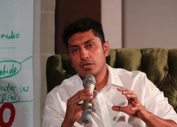 Actor mexicano Tenoch Huerta. Foto: EFE/ Alex Cruz